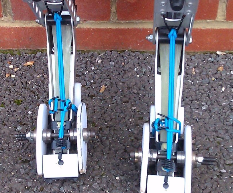 Powerisers, Powerbocking, Jumping Stilts - - Quick On/Quick Off Hooves - - the Re Mod 