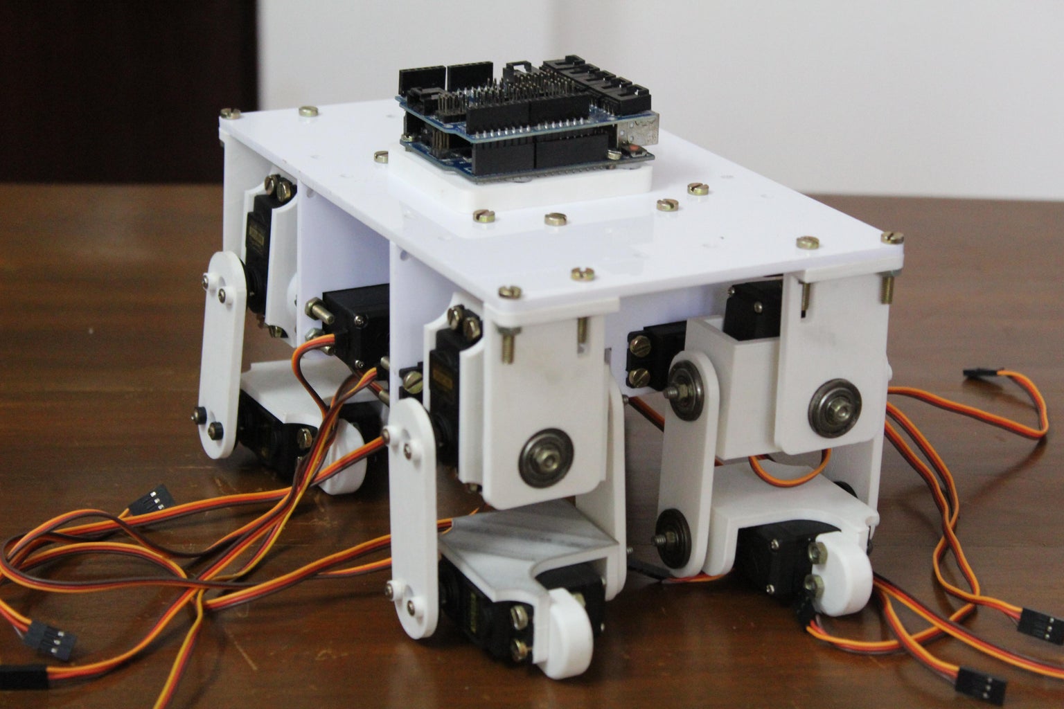 3D Printed Arduino Powered Quadruped Robot : 13 Steps (with Pictures ...