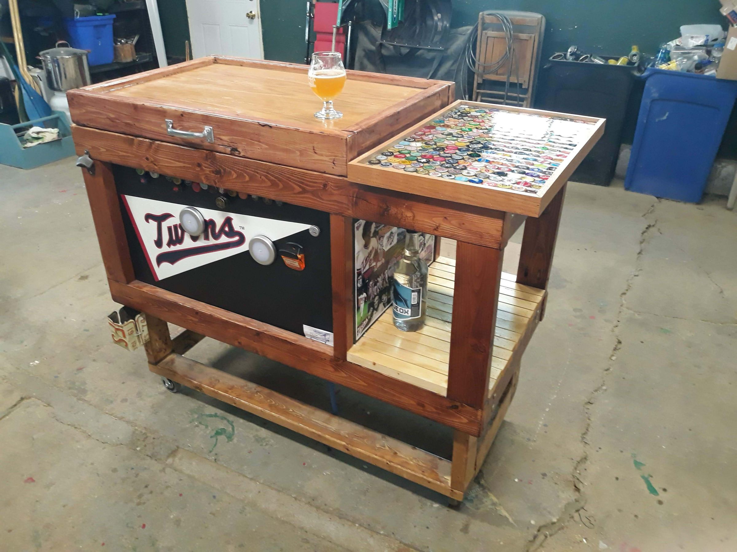 Building a Cooler Bar From Broken Kegerator 13 Steps (with Pictures