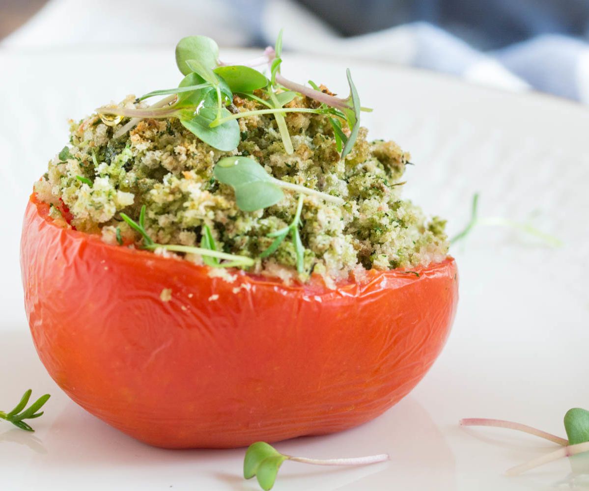 Baked Stuffed Tomatoes