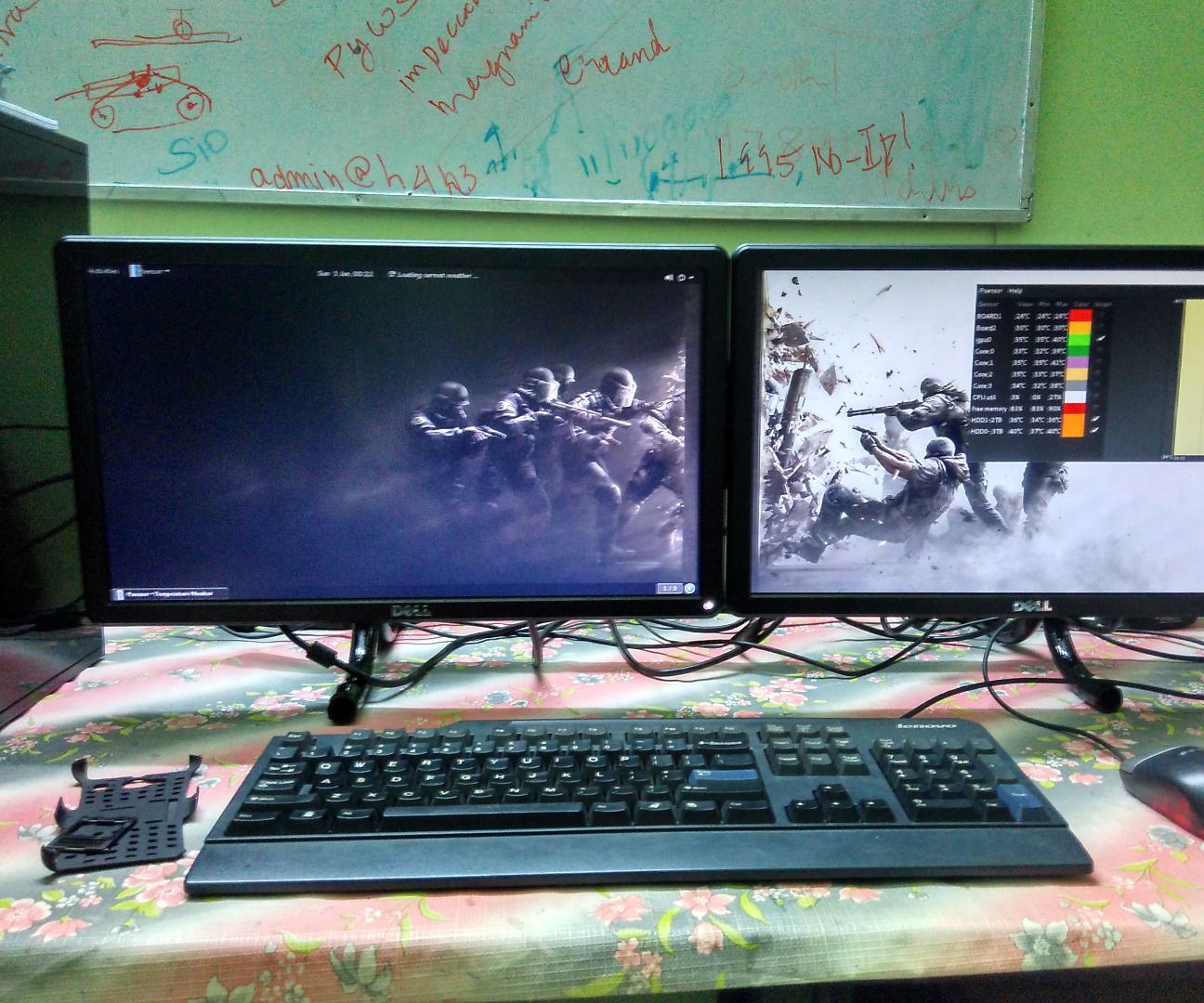DIY Dual Monitor Stand for Less Than $10