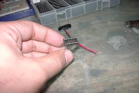 Removing the Thermal Printer, Salvaging the Sockets