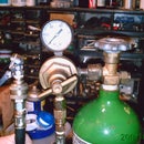 CO2 system for running air tools and filling tires