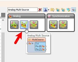 In Visuino Add & Set Components