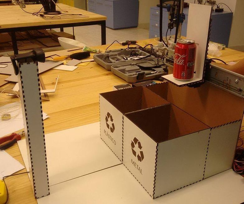 Colec.te - Lixeira Inteligente Qualcomm Dragonboard 410c + OpenCV