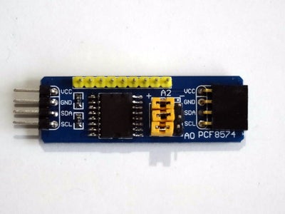Arduino and Visuino: Use PCF8574/PCF8574A I2C GPIO to Add More Digital ...