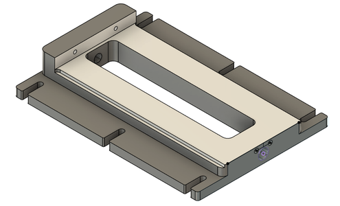 Making the Vise Solid Jaw.