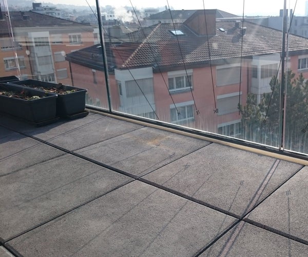 Inverted Sundial on My Balcony