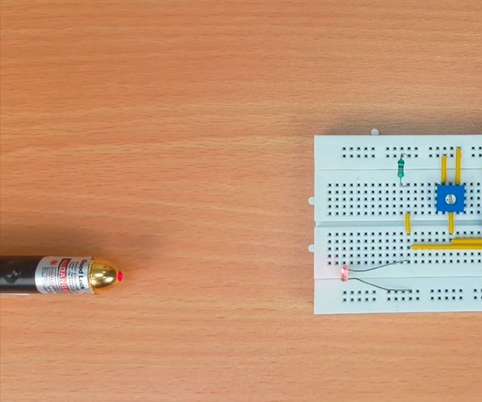 Automatic Laser Controlled Security System