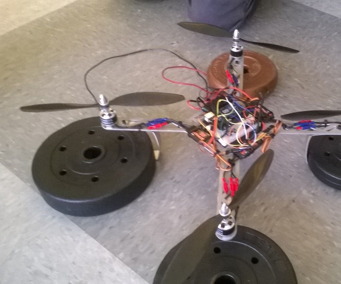 Rowan University Mechatronics Quadcopter