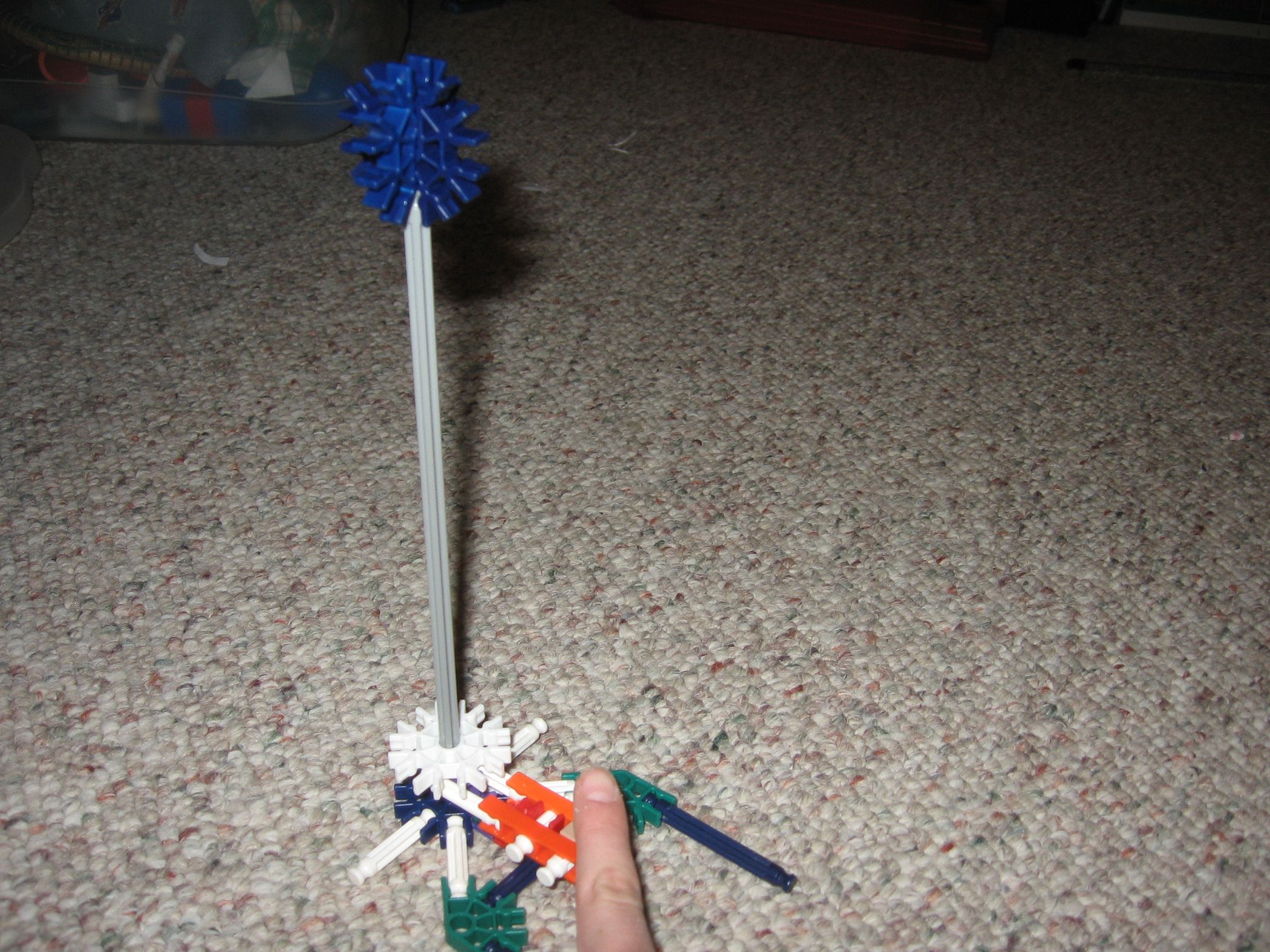 Knex Carnival Game 1# - the Bell and Hammer. : 3 Steps - Instructables