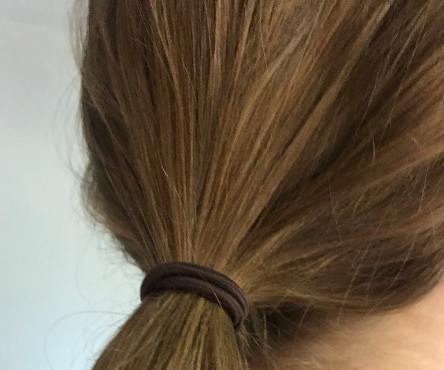 One Handed Hair Tie 8 Steps Instructables