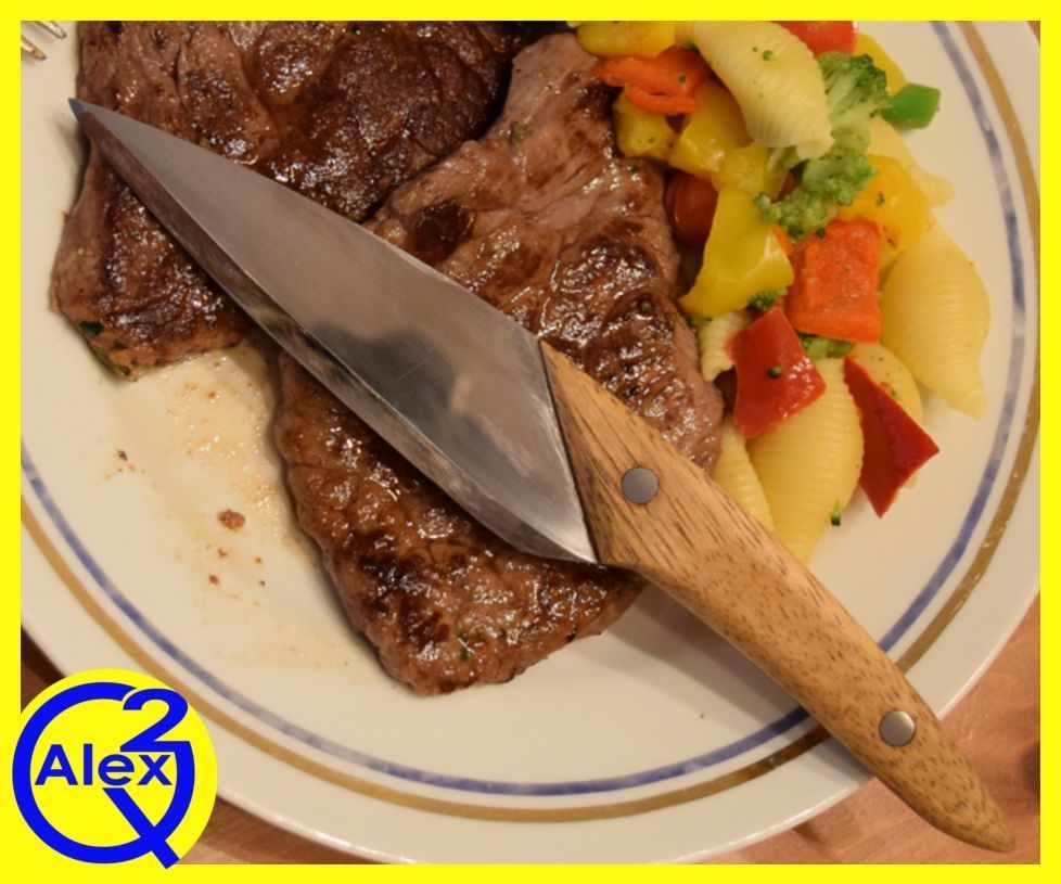 Making a Steak Knife From an Old Saw Blade - Birthday Gift