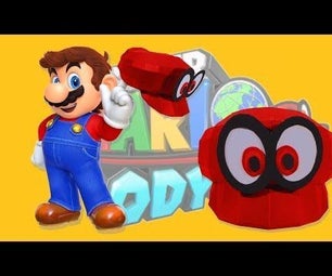 How to Make SUPER MARIO ODYSSEY HAT Real Size and Super Easy!