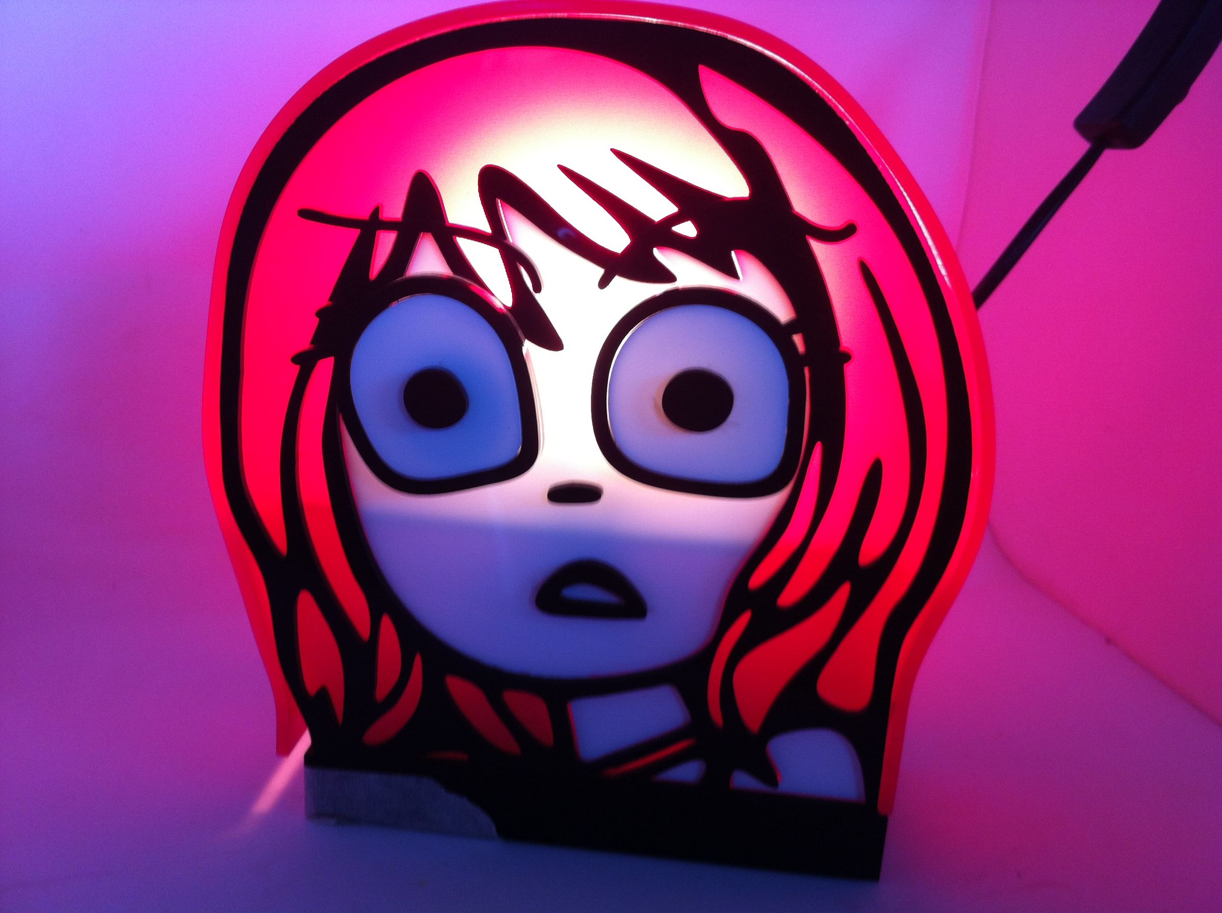 Ramona Flowers Lamp.