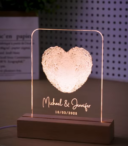 How to Make a Fingerprint Love Lamp