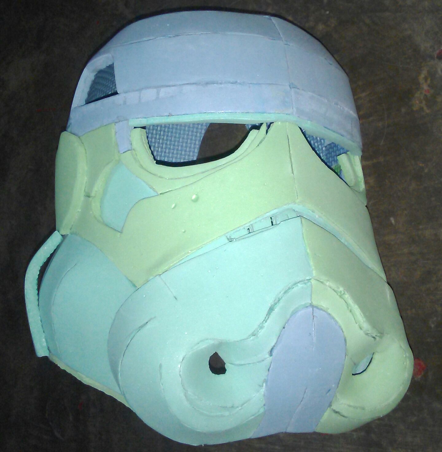 Starwars Stormtrooper Helmet Using Eva Foam 6 Steps (with Pictures