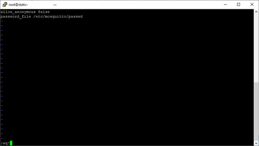 Securing "mosquitto"