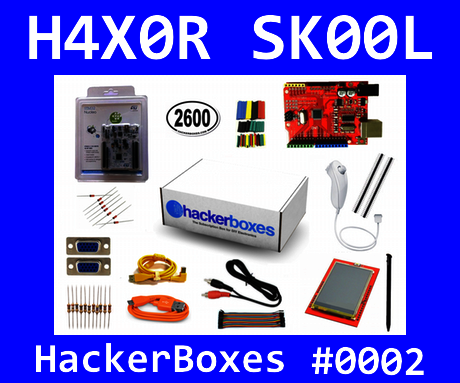 HackerBoxes 0002: Stepping Up to ARM32, MCU Video, Wii Nunchuck 