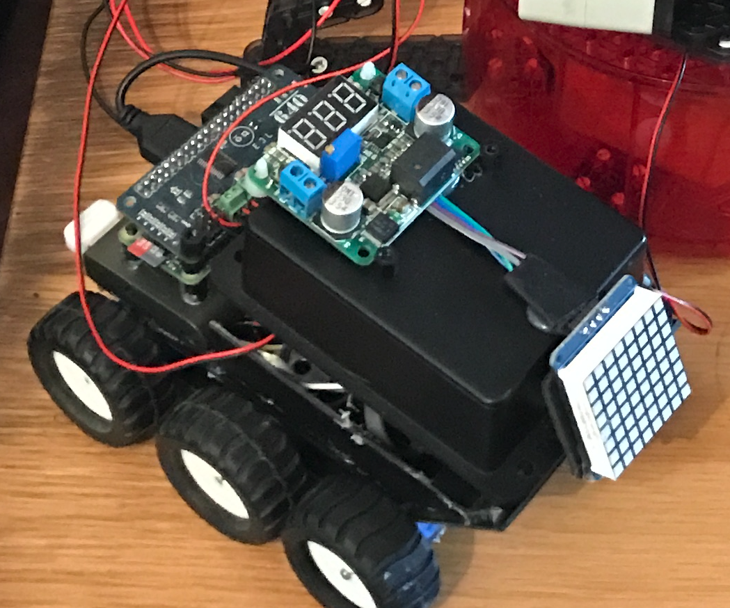 6WD PiZero W Robot With Darkwater 640 Motor Controller