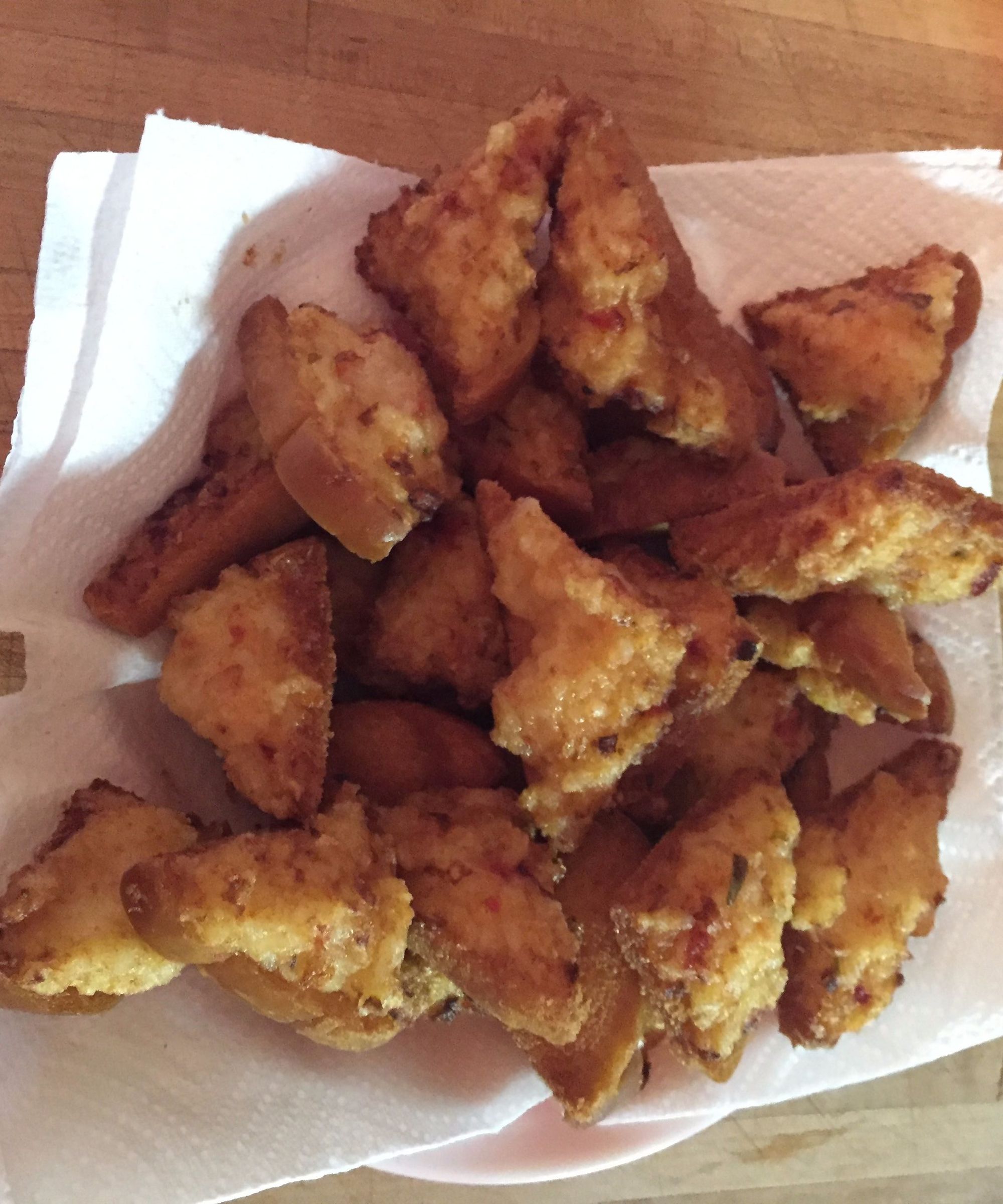 Shrimp Toast & Egg Rolls