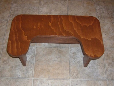 Plywood Potty Pedestal