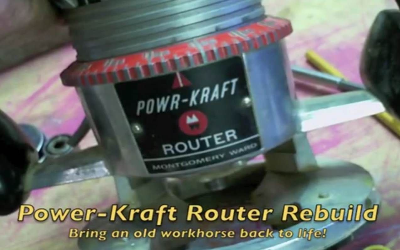 How to Rebuild a Vintage Router.