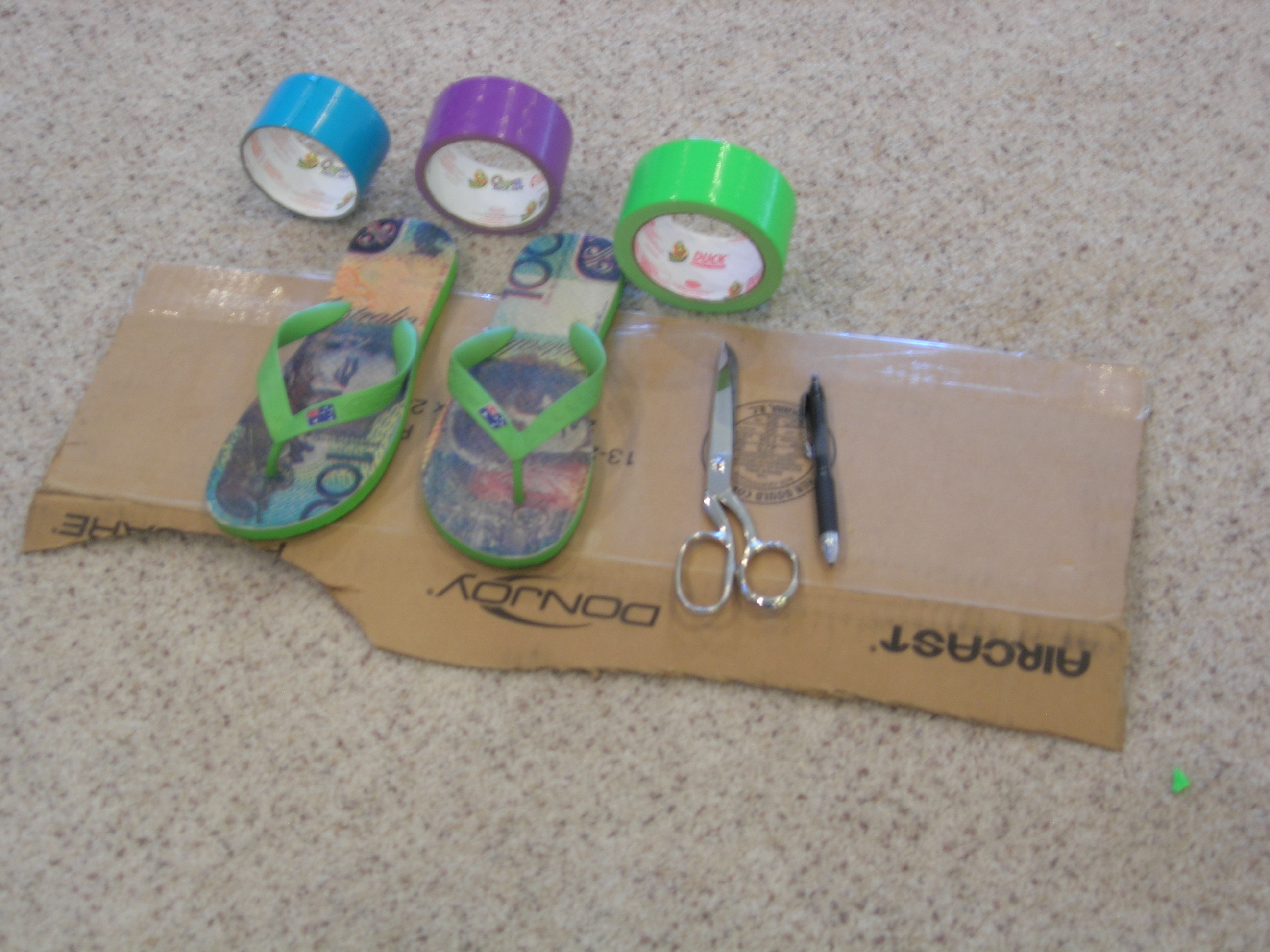 Duct Tape Shoes(Remake With Laces!) 12 Steps Instructables