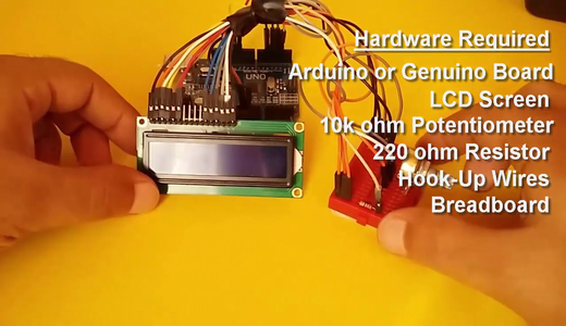 Arduino : How to Connect and Control an LCD Displays : 5 Steps (with ...