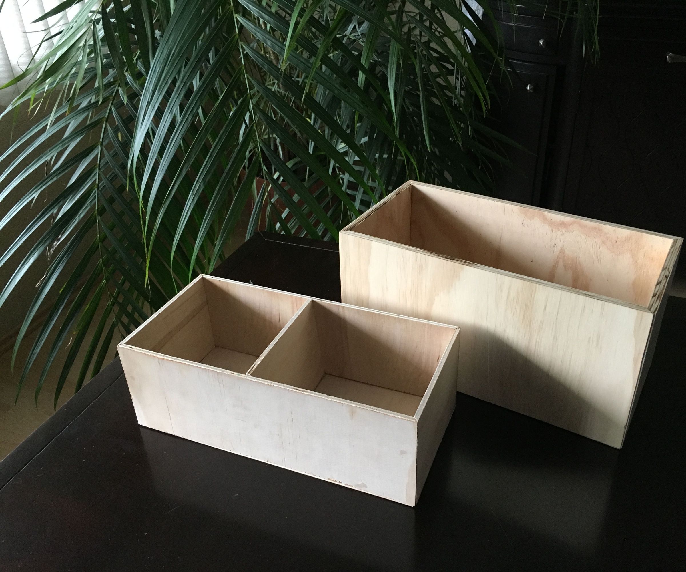 Secret Bottom - Wood Box!