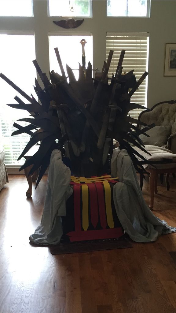 Make Your Own Iron Throne : 7 Steps – VRRQH