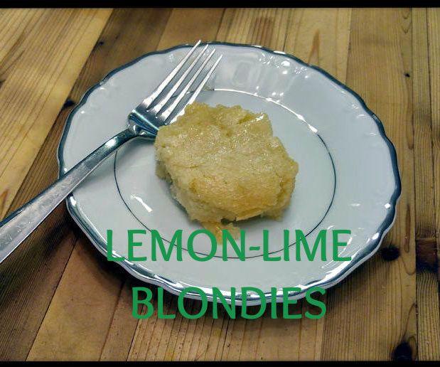 Lemon-Lime Blondies