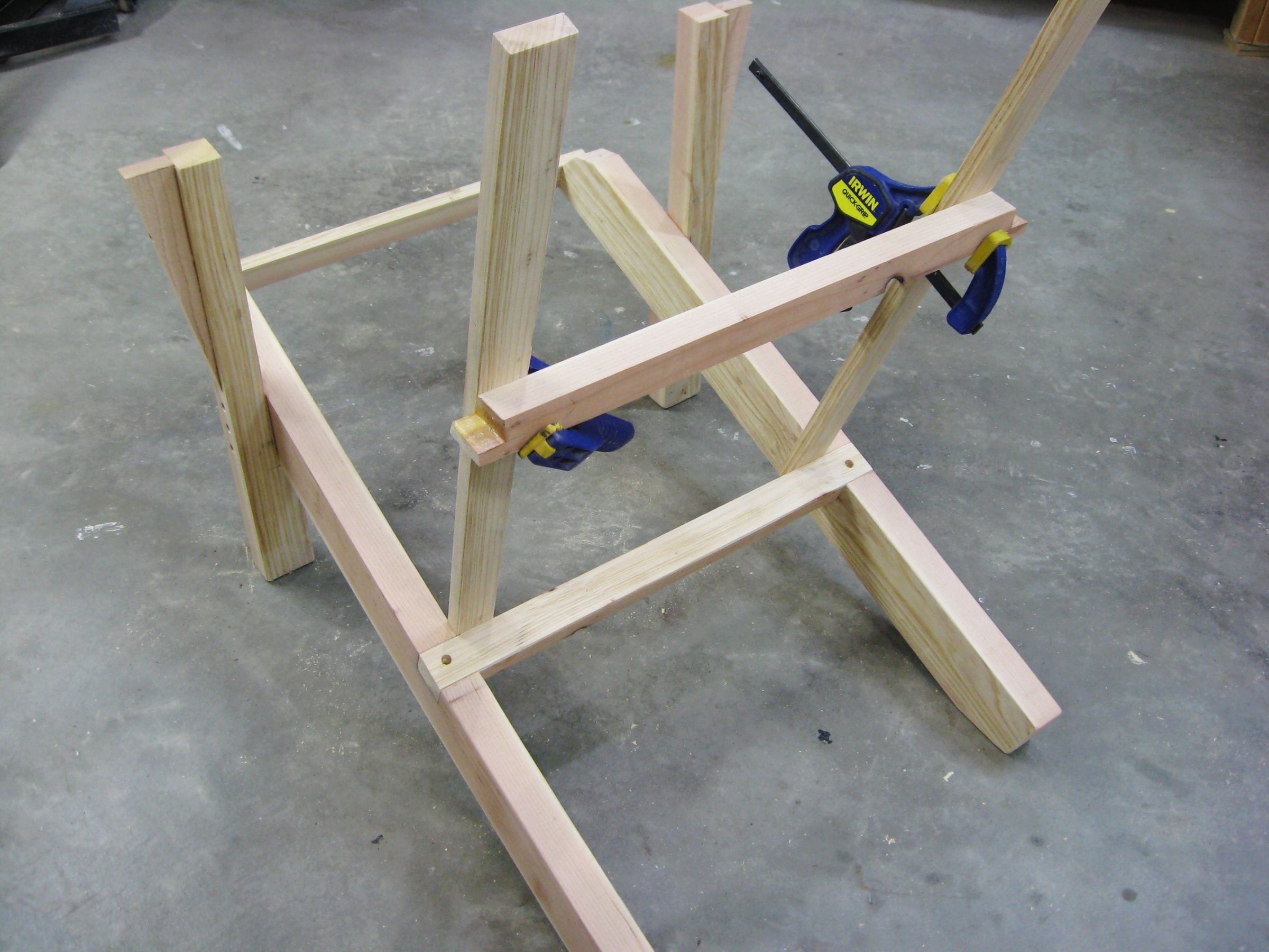 Add Upper Cross Brace and Armrests