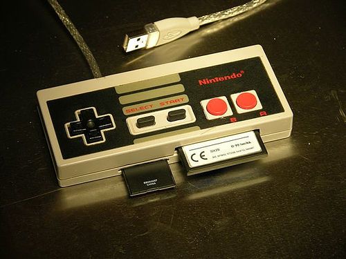 Nintendo Controller Into a PC Card Reader