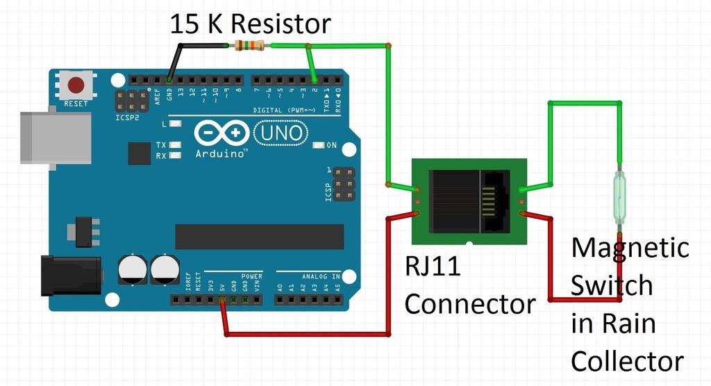 Rain Measure Arduino Tipping Bucket Rain Gauge Arduino