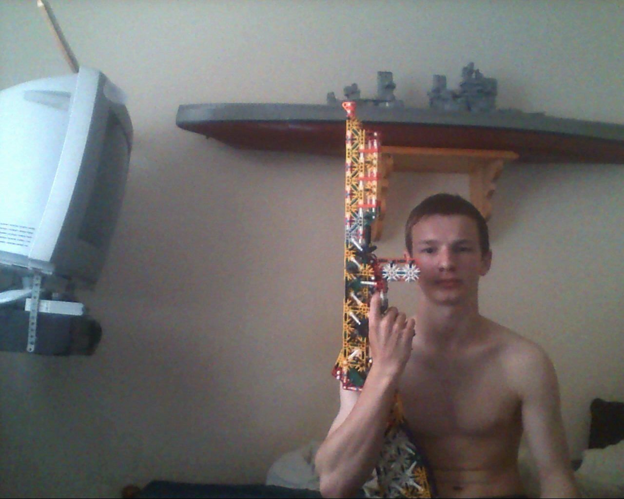 K'NEX M1A1 THOMPSON SUB MACHINE GUN (20 round mag)