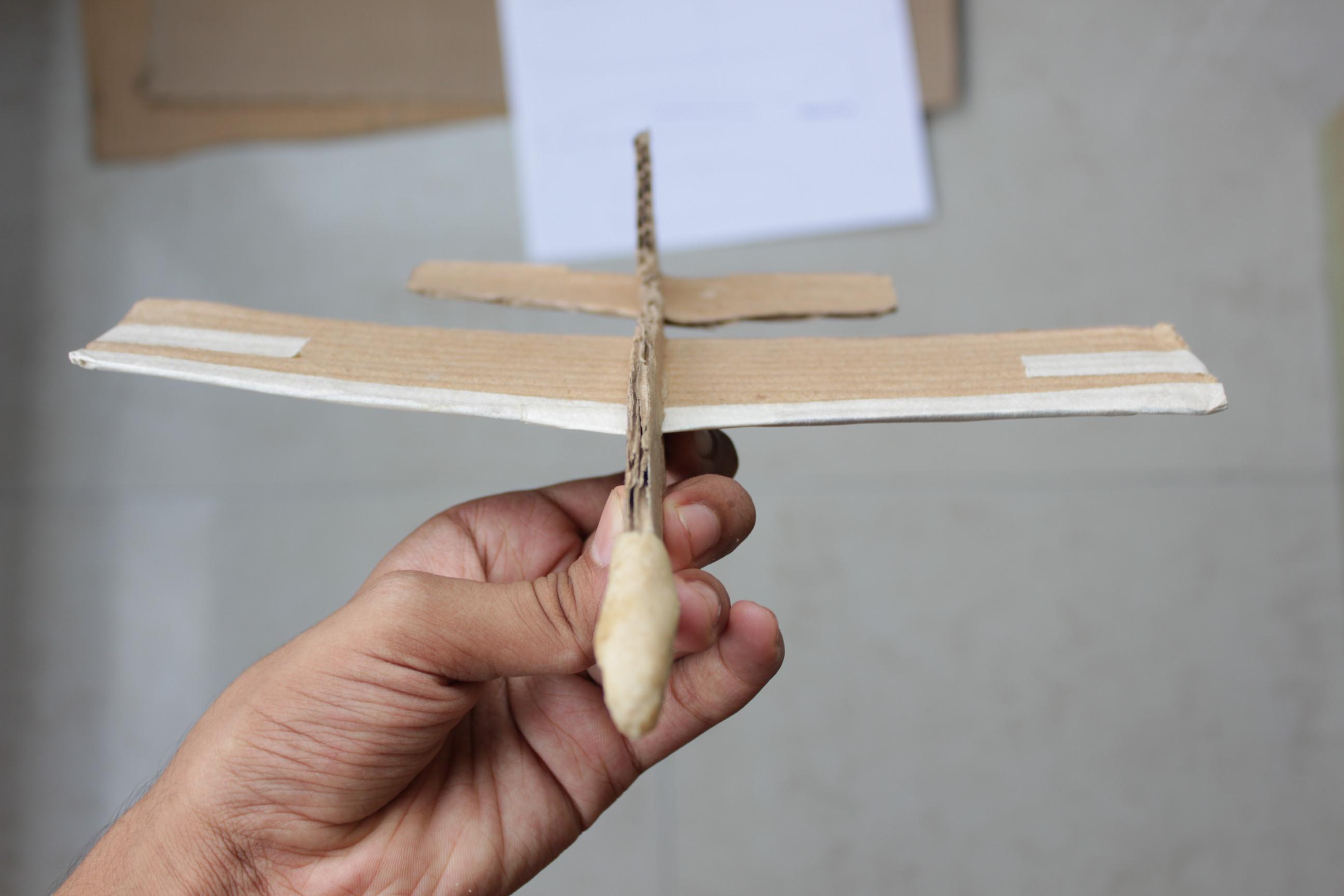 Cardboard Glider 5 Steps (with Pictures) Instructables