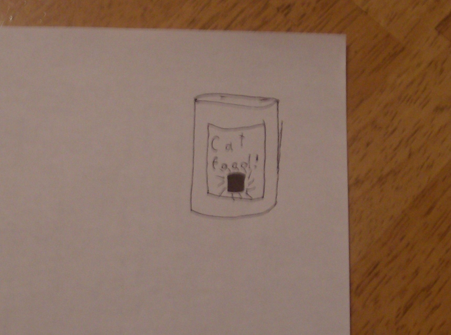 How to Draw a Can of Cat Food!
