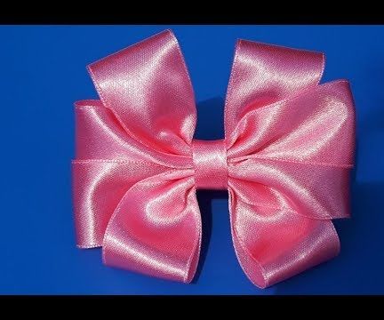 Beautiful Bow of Satin Ribbons . Очень Красивый Бантик!