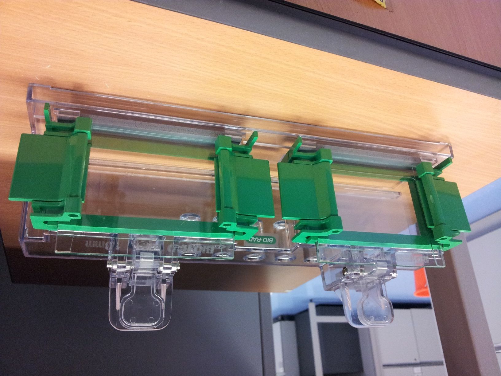 Evaluation for an APS/TEMED aliquot in the SDS-PA gel protocol