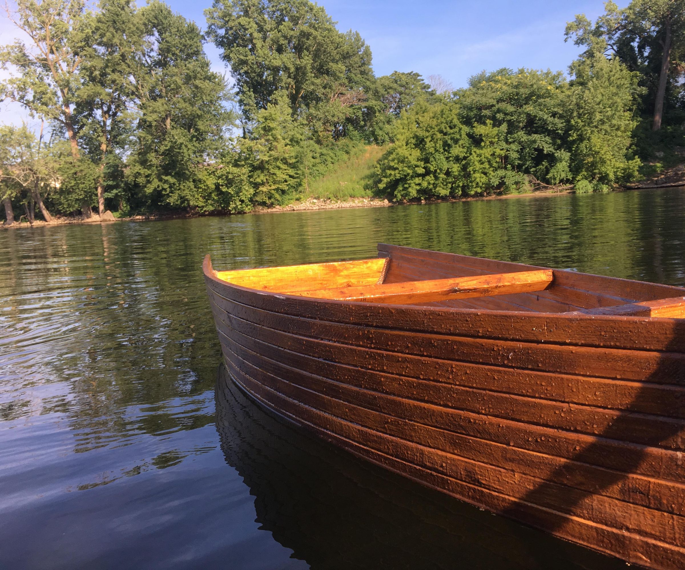 Julia Hunckler Plywood Boat 