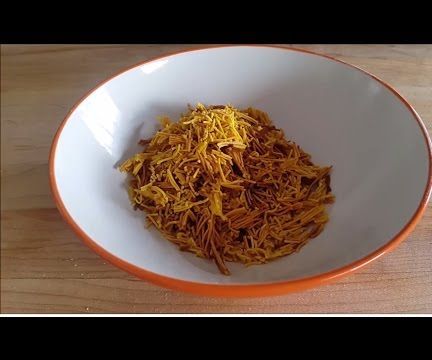 Sev Recipe – Baked Omapodi - No Love Lost - Hissingcooker.com