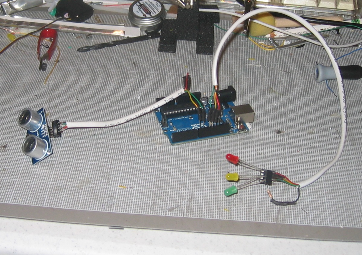 Arduino Fixed-point Vehicle Proximity Detector.