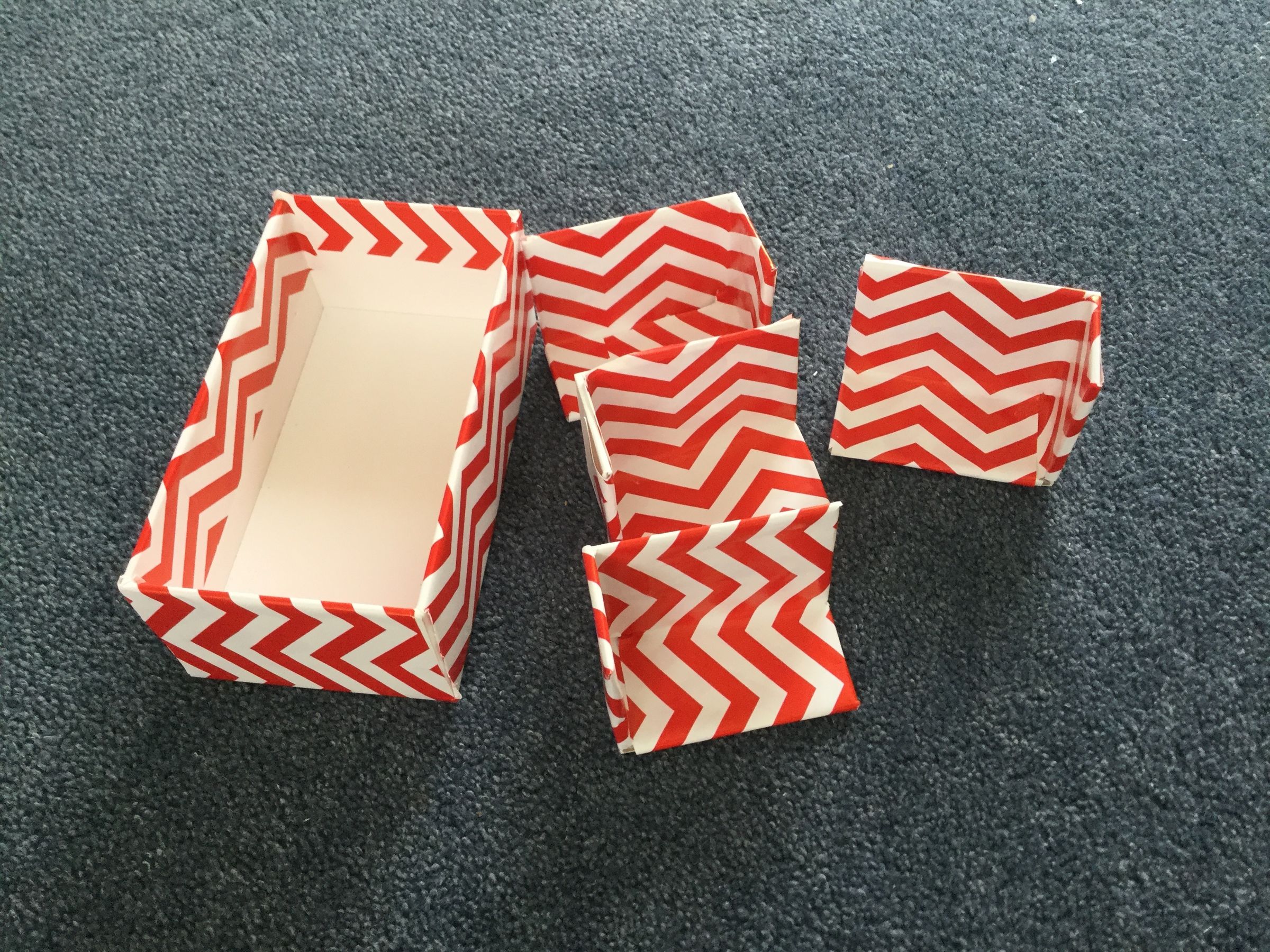 Recycled Phone Box Organiser 5 Steps Instructables