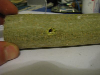 Attaching the Spring to the Stake.