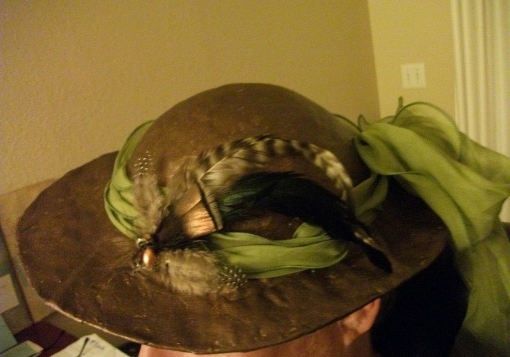 Making a Paper Mache Hat