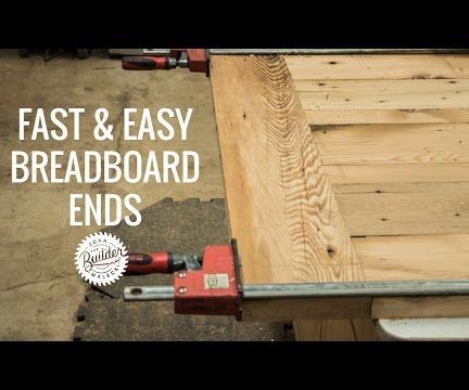 Quick and Easy Breadboard Ends | How to 