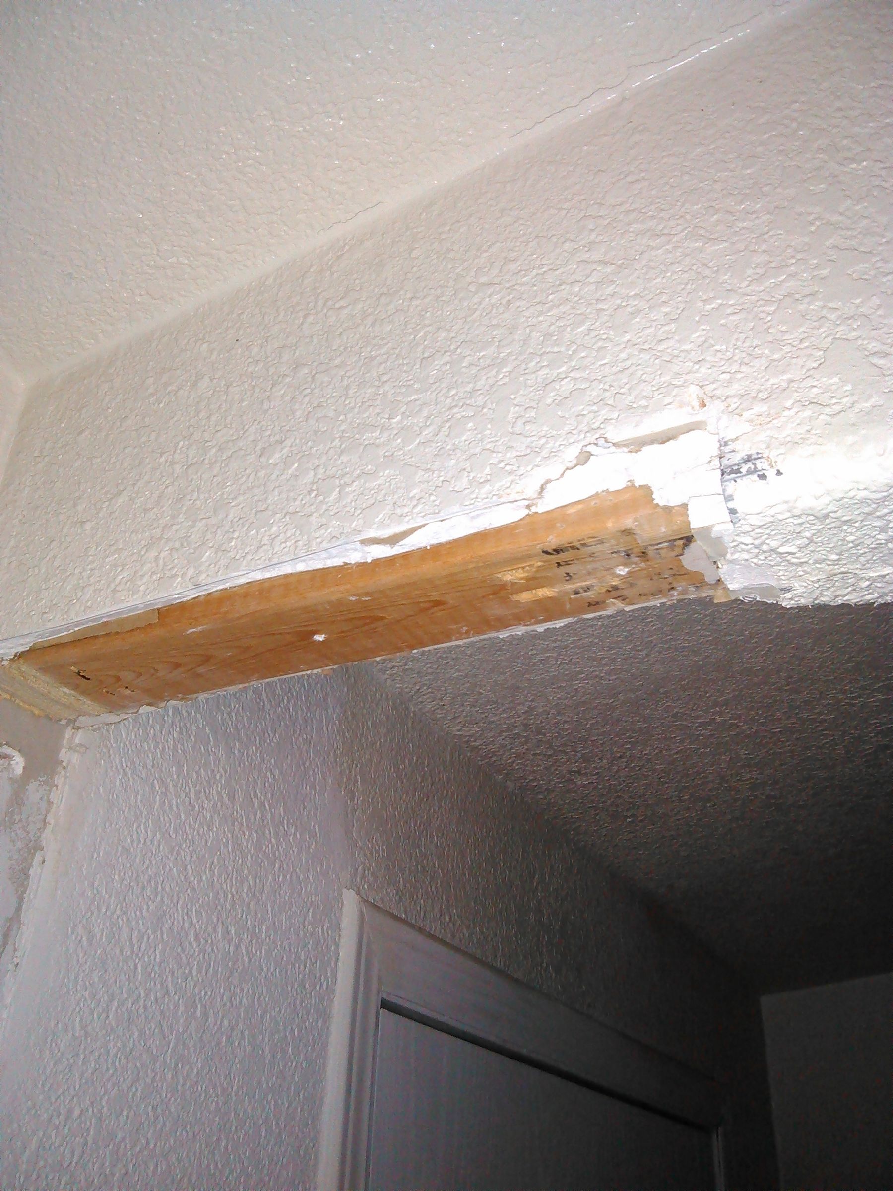 Drywall Prep With Bullnose Corner