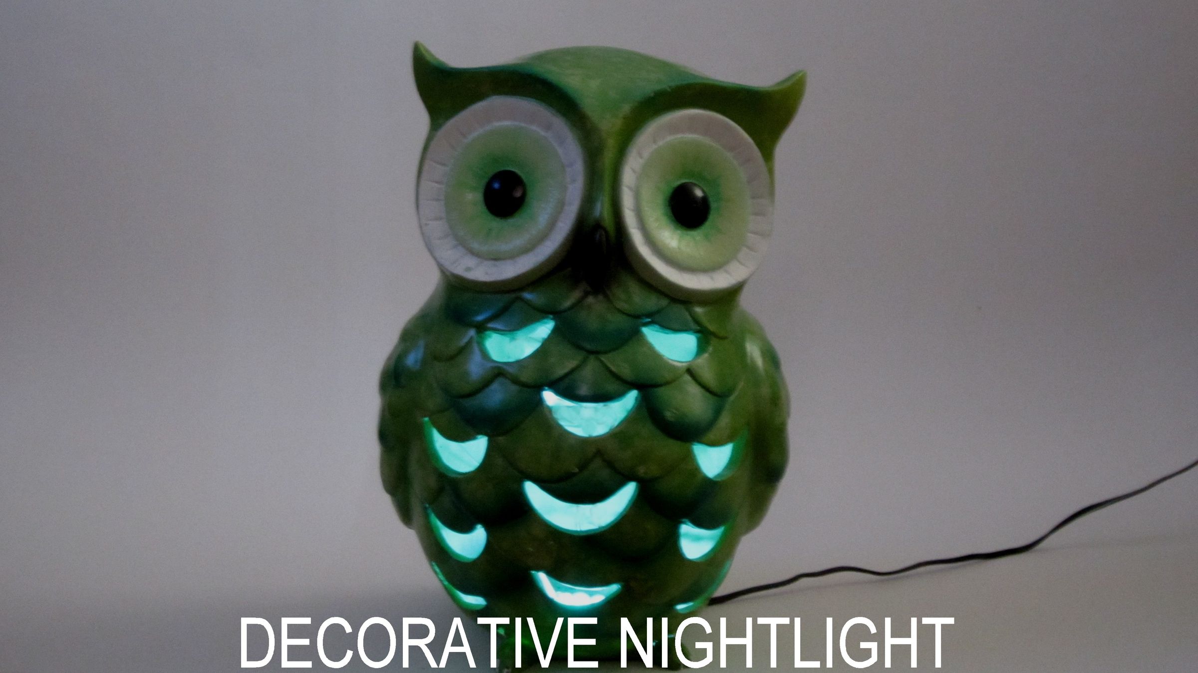 Make a Children's Nightlight From a Garden Ornament