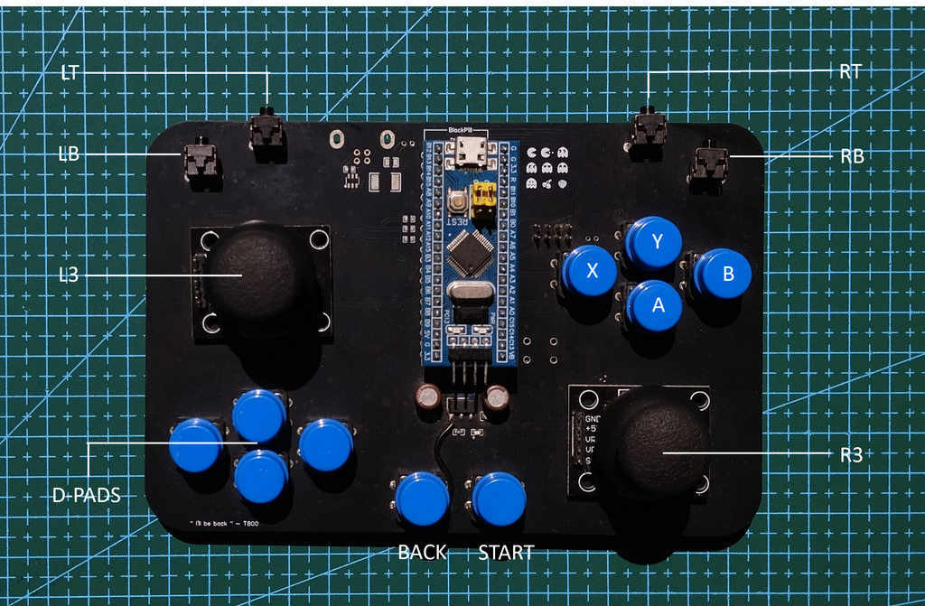 PIETROLLER: Wired & Wireless Game Controller Made Using STM32 : 8 Steps ...
